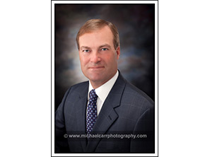 Houston Corporate Headshots Blue Canvas