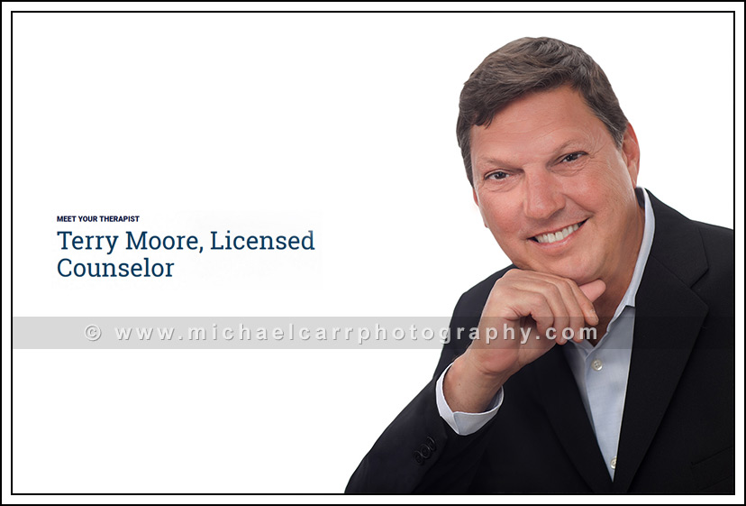 Men’s business casual portrait