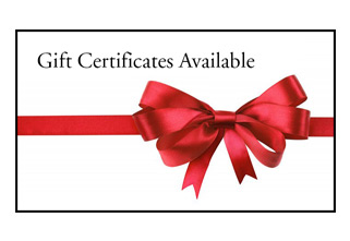 Gift Certificates for Portraits 2016