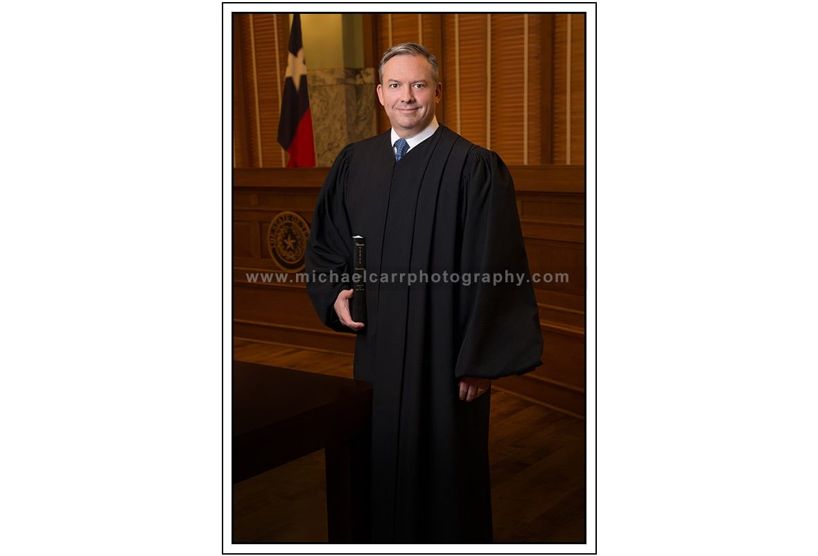 Judge Headshots at Courtroom