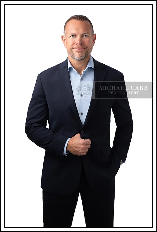 Houston Headshot Photographer Three Quarter Business Portrait