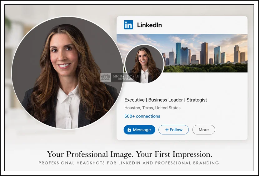 Houston Headshot Photographer How Professional Headshots in Houston Improve LinkedIn Profiles