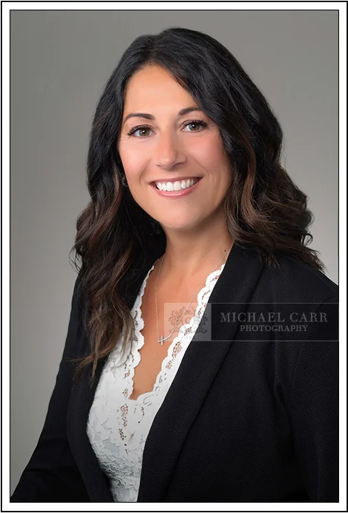 Houston Headshot Photographer Houston on-location business headshot of professional woman
