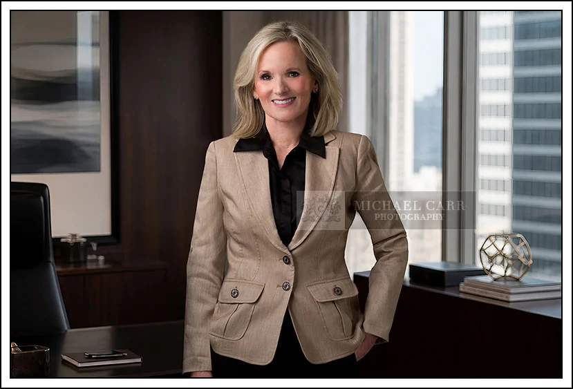 houston-personal-branding-office-portrait Houston female executive portrait in office setting