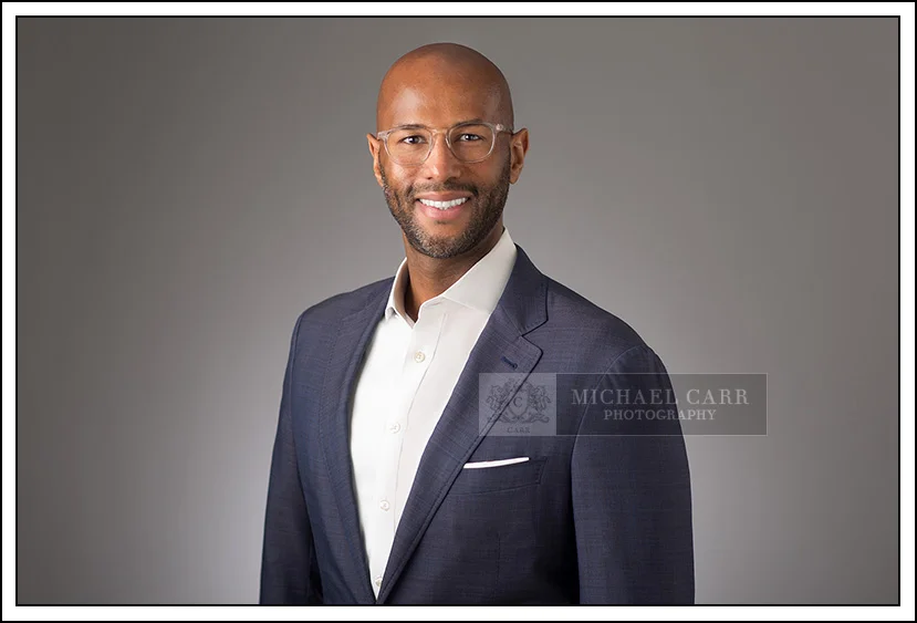 Houston Headshot Photographer Professional business headshot for LinkedIn photographed in Houston