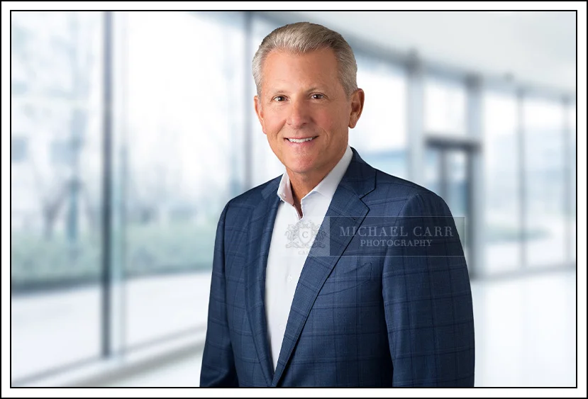 Houston Headshot Photographer Houston executive portrait created for LinkedIn profile