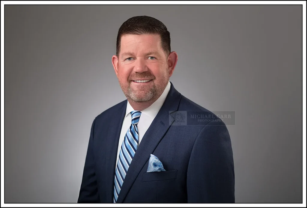 Corporate portrait of a male Houston professional